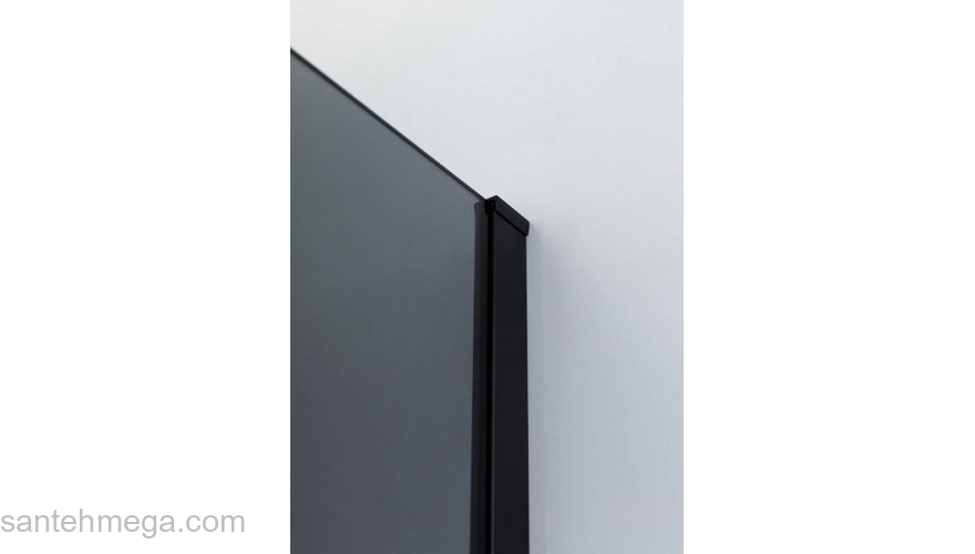 Душевой угол CEZARES Slider SLIDER-AH-1-100-90/100-GRIGIO-NERO. Фото