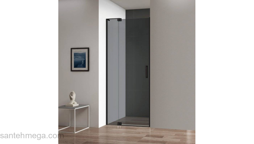 Душевая дверь CEZARES Slider SLIDER-B-1-90/100-GRIGIO-NERO. Фото