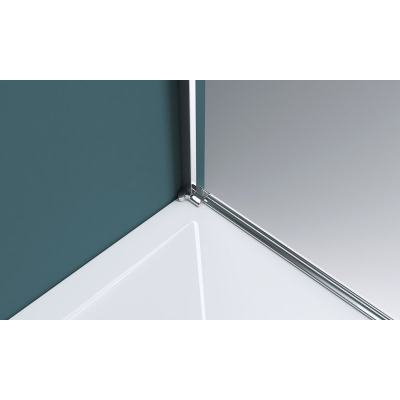 Душевая дверь BELBAGNO KRAFT-B-12-60/30-C-Cr-L. Фото